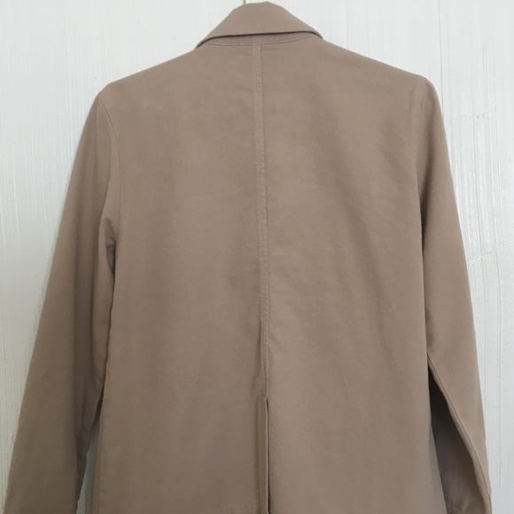 $218 NEW Eileen Fisher Organic Cotton Garment-Dyed Utility Blazer jacket XXS - Picture 5 of 10